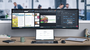 HP Series 5 Pro WQXGA Portable Monitor - 514pn écran plat de PC 35,6 cm (14") 2560 x 1600 pixels LCD Argent - Image 15