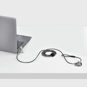 StarTech.com UNIVCS25-LAPTOP-LOCK câble antivol Noir, Argent - Image 8
