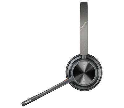 Poly Voyager 4320 UC Stereo USB-A Headset +BT700 USB-A Adapter +Charging Stand Sans fil Arceau Appels/Musique Bluetooth Socle de chargement Noir - Image 12
