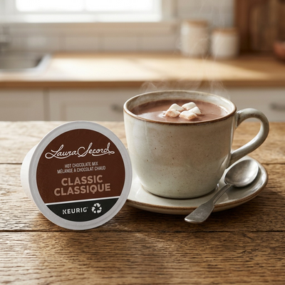 HOT CHOCOLATE-K CUP LAURA SECORD (21717) 24/BX - Cartouches Certifiees