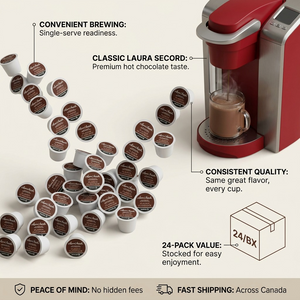 HOT CHOCOLATE-K CUP LAURA SECORD (21717) 24/BX - Cartouches Certifiees