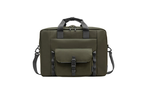 HP Sacoche Modulaire pour Ordinateur Portable Sacoche Messager Vert, Gris 15.6 39.6 cm (15.6") (9J497AA)