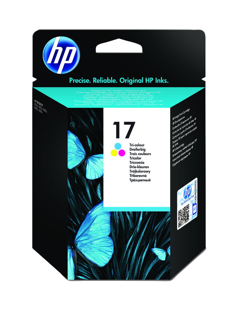 HP 17 (C6625A) Color Original Inkjet Cartridge - Cartouches Certifiees