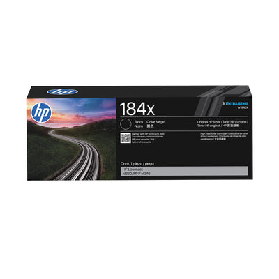 HP 184X High Yield Black Original LaserJet Toner Cartridge (W1840X) - Cartouches Certifiees