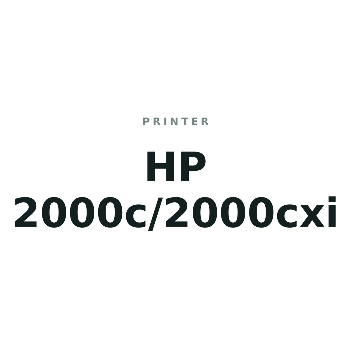 HP 2000c/2000cxi