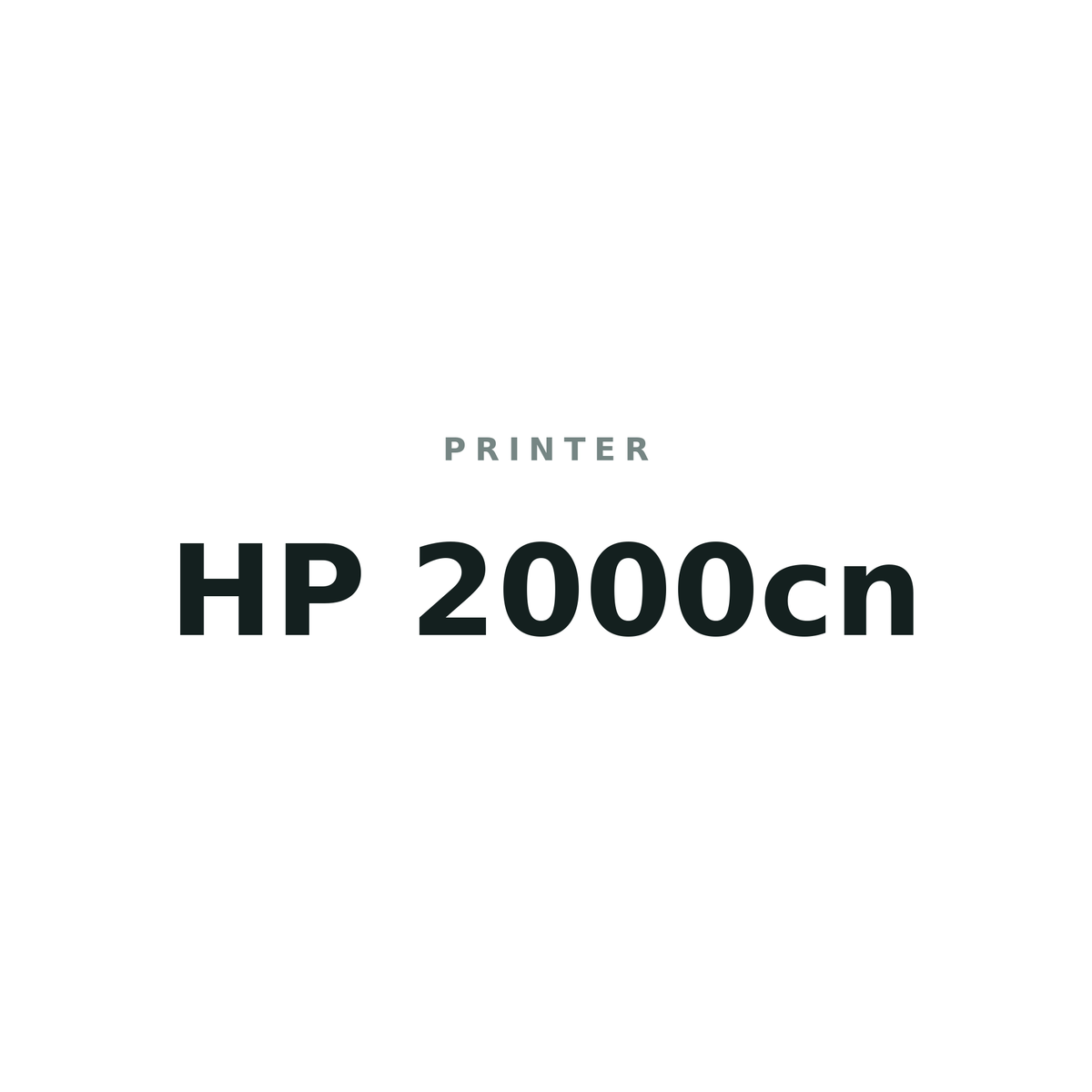 HP 2000cn