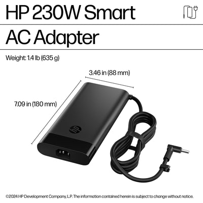 HP 230W Smart AC Adapter (AQ9X8AA#ABA) - Cartouches Certifiees