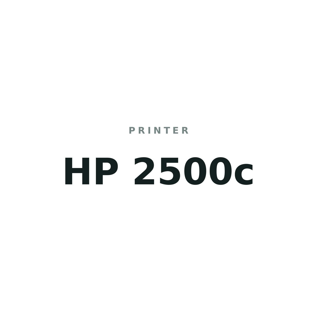 HP 2500c
