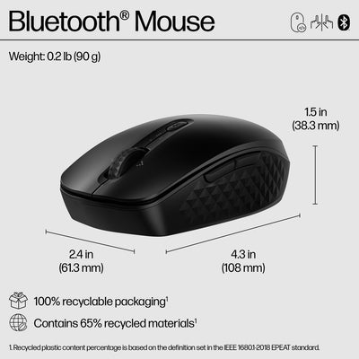 HP 425 Programmable Bluetooth Mouse (7M1D5AA#ABA) - Cartouches Certifiees