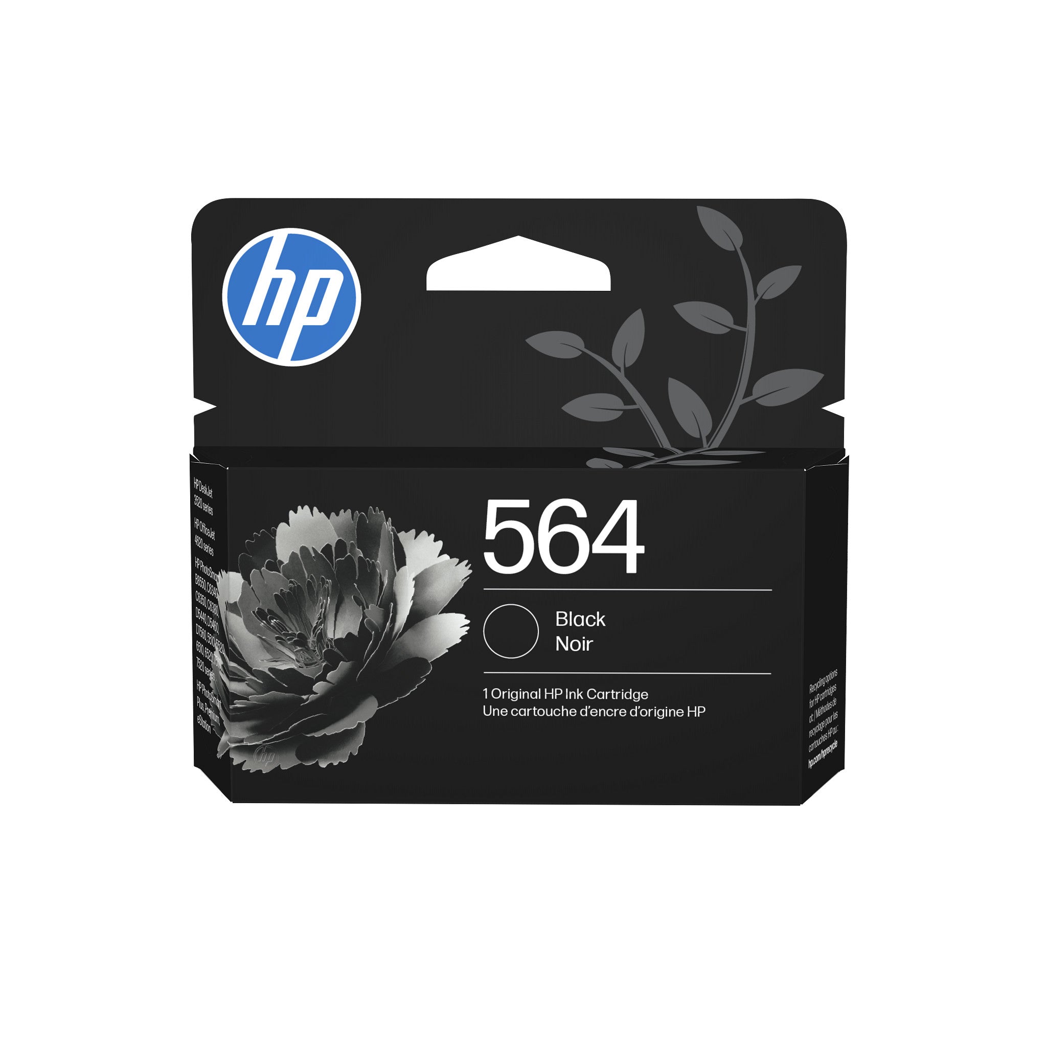 HP 564 (CB316WN) Black Original Inkjet Cartridge - Cartouches Certifiees
