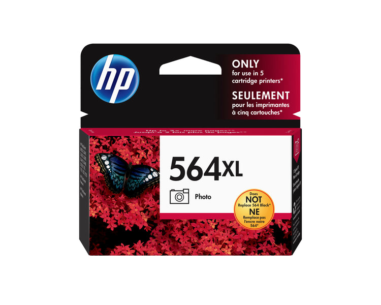 HP 564XL (CB322WN) Photo black Original Inkjet Cartridge - Cartouches Certifiees