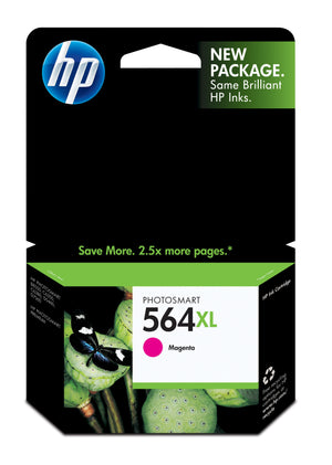 HP 564XL (CB324WN) Magenta Original Inkjet Cartridge - Cartouches Certifiees