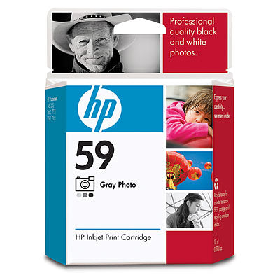 HP 59 (C9359AN) Gray Photo Original Inkjet Cartridge - Cartouches Certifiees