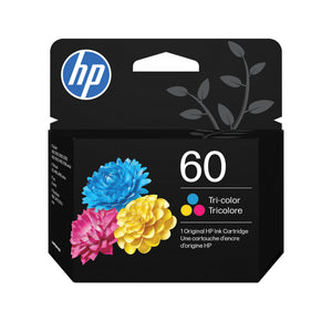 HP 60 (CC643WN) Color Original Inkjet Cartridge - Cartouches Certifiees