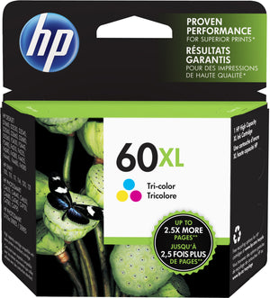 HP 60XL (CC644WN) Color Original Inkjet Cartridge - Cartouches Certifiees