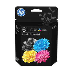 HP 61 (CR259FN) Combo Pack Black and Color Original Inkjet Cartridge - Cartouches Certifiees