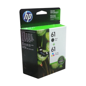 HP 61 (CR259FN) Combo Pack Black and Color Original Inkjet Cartridge - Cartouches Certifiees