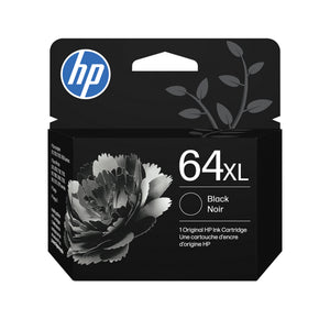 HP 64XL (N9J92AN) Black Original Inkjet Cartridge - Cartouches Certifiees