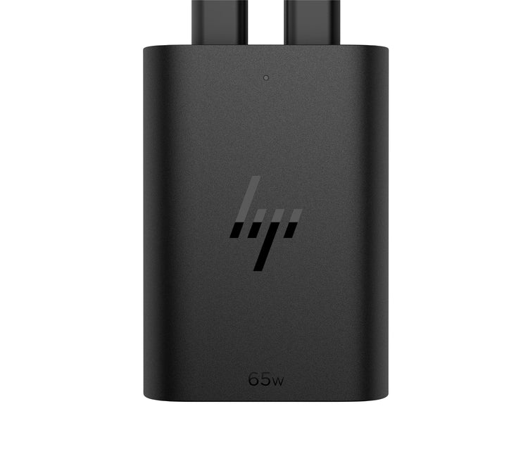 HP 65W GaN USB-C Laptop Charger (600Q8AA#ABA) - Cartouches Certifiees