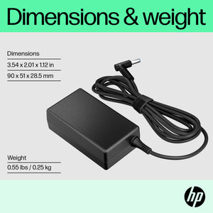 HP 65W Smart AC Adapter (H6Y89AA#ABA) - Cartouches Certifiees