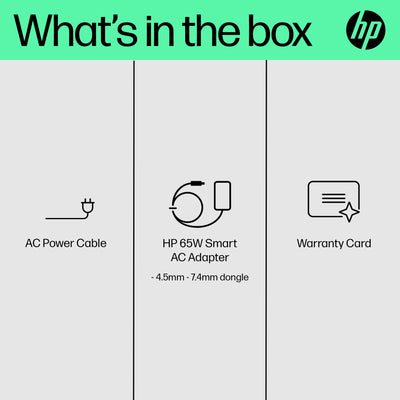 HP 65W Smart AC Adapter (H6Y89AA#ABA) - Cartouches Certifiees