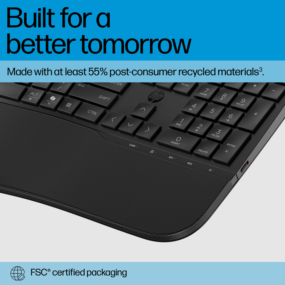 HP 685 Comfort Dual-Mode Keyboard (8T6L9UT#ABA) - Cartouches Certifiees