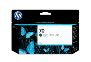 HP 70 - 130ml (C9448A) Matte Black Original Inkjet Cartridge - Cartouches Certifiees