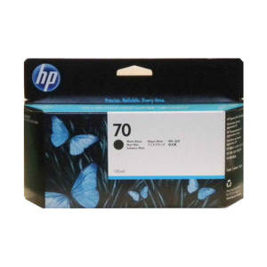 HP 70 - 130ml (C9448A) Matte Black Original Inkjet Cartridge - Cartouches Certifiees