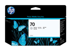 HP 70 - 130ml (C9451A) Light Gray Original Inkjet Cartridge - Cartouches Certifiees