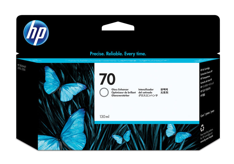 HP 70 - 130ml (C9459A) Gloss Enhancer Original Inkjet Cartridge - Cartouches Certifiees