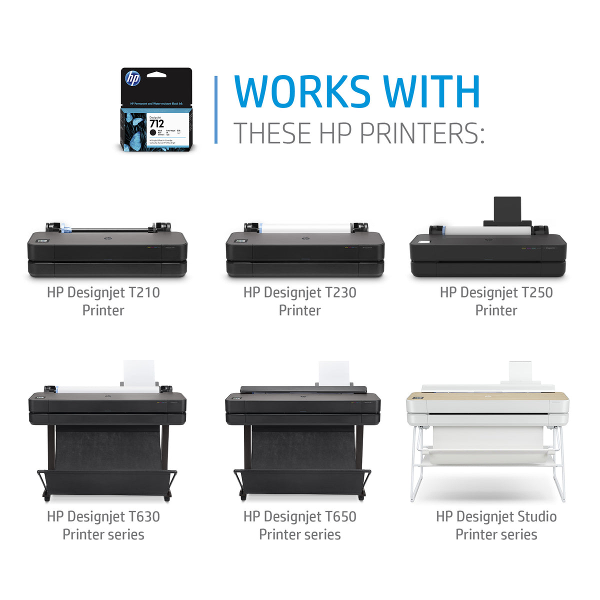 HP 712 - 29ml (3ED69A) Yellow Original Inkjet Cartridge - Cartouches Certifiees
