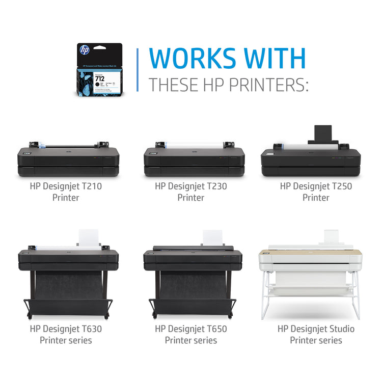 HP 712 - 29ml (3ED69A) Yellow Original Inkjet Cartridge - Cartouches Certifiees