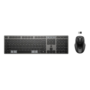 HP 725 Multi-Device Rechargeable Wireless Keyboard and Mouse Combo (9T5B0UT#ABA) - Cartouches Certifiees