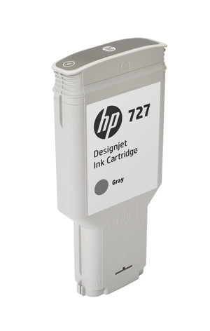 HP 727 - 300 ml (F9J80A) Gray Original Inkjet Cartridge - Cartouches Certifiees
