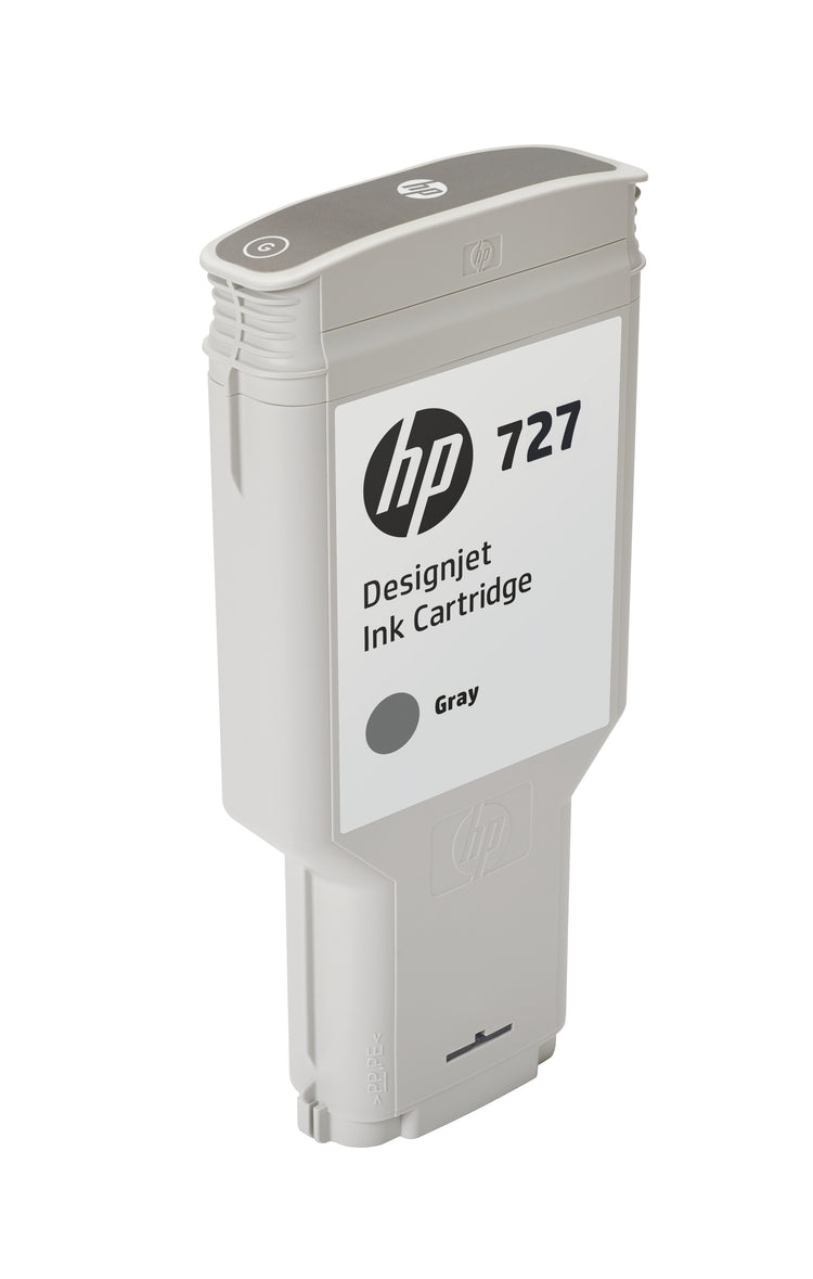 HP 727 - 300 ml (F9J80A) Gray Original Inkjet Cartridge - Cartouches Certifiees