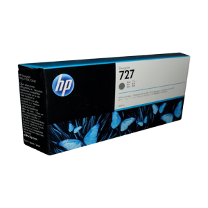HP 727 - 300 ml (F9J80A) Gray Original Inkjet Cartridge - Cartouches Certifiees