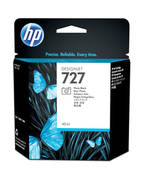HP 727 - 40 ml (B3P17A) Photo black Original Inkjet Cartridge - Cartouches Certifiees
