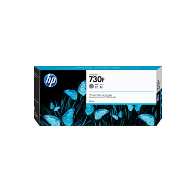 HP 730F 300-ml Gray DesignJet Ink Cartridge (1XB29A) - Cartouches Certifiees