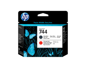 HP 744PHMB/R (F9J88A) PHMBR Original Cartridge and printhead - Cartouches Certifiees