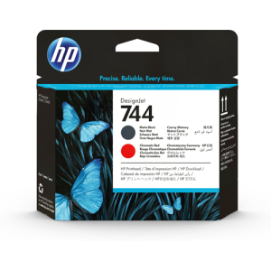 HP 744PHMB/R (F9J88A) PHMBR Original Cartridge and printhead - Cartouches Certifiees