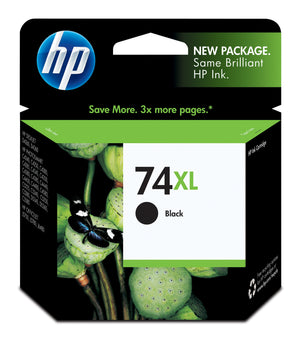 HP 74XL (CB336WN) Black Original Inkjet Cartridge - Cartouches Certifiees