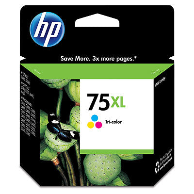 HP 75XL (CB338WN) Color Original Inkjet Cartridge - Cartouches Certifiees