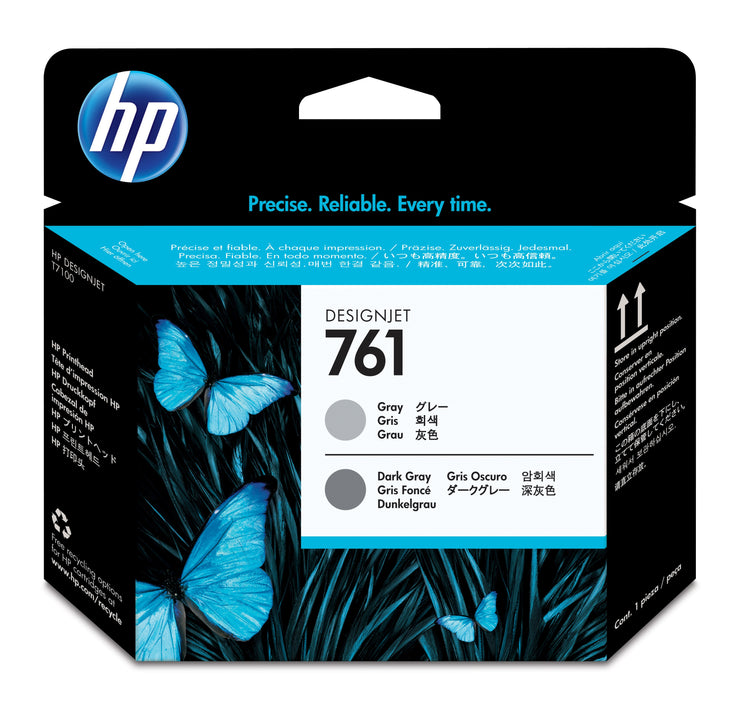 HP 761 (CH647A) Gray Original Printhead - Cartouches Certifiees