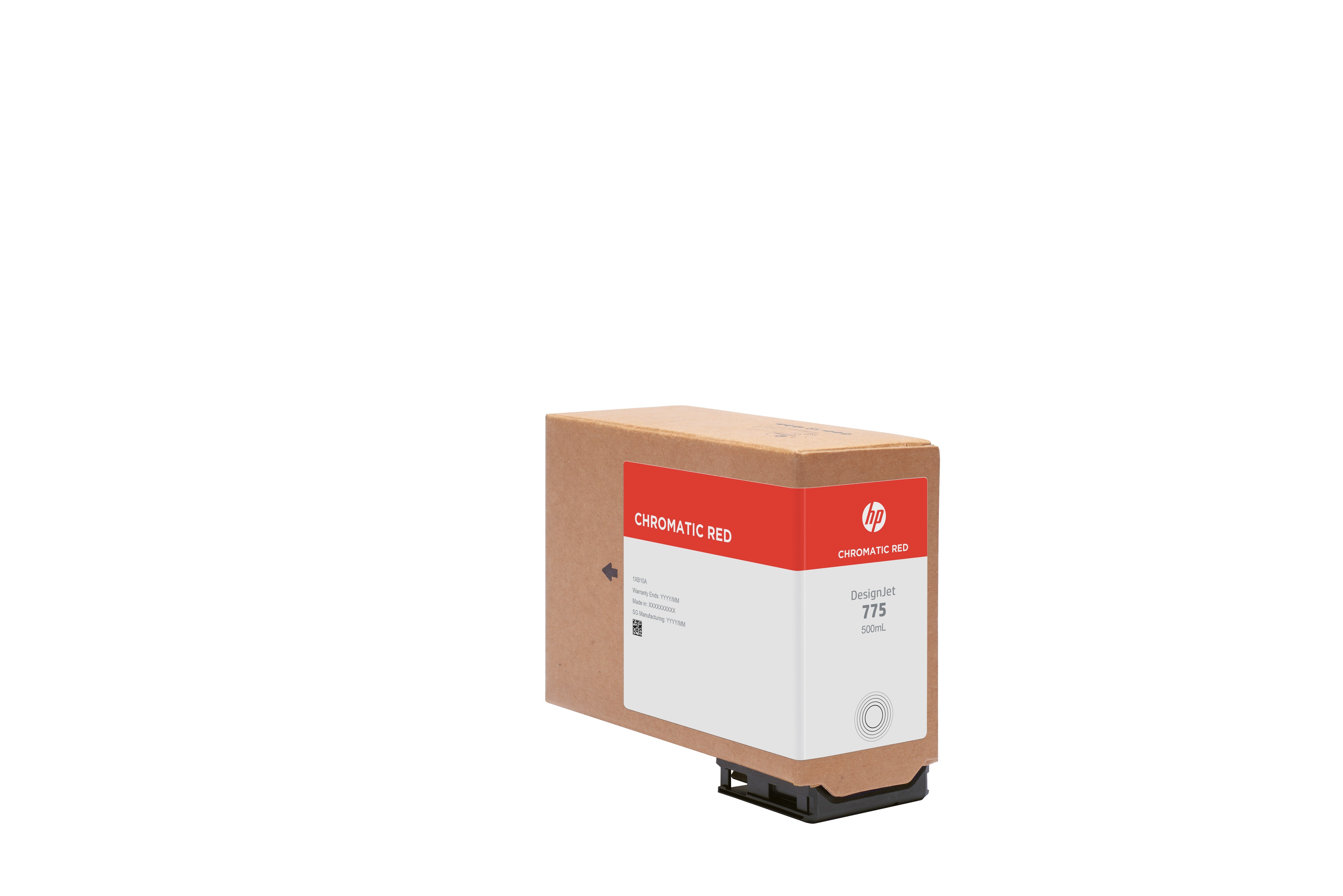 HP 775 - 500ml (1XB20A) Chromatic Red Original Inkjet Cartridge - Cartouches Certifiees