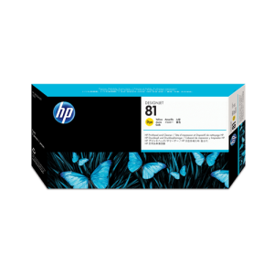 HP 81 (C4953A) Yellow Original Printhead - Cartouches Certifiees