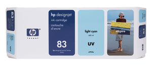 HP 83 - 680ml (C4944A) Light Cyan Original Inkjet Cartridge - Cartouches Certifiees
