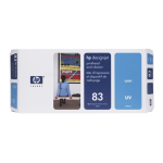HP 83 (C4961A) Cyan Original Printhead - Cartouches Certifiees
