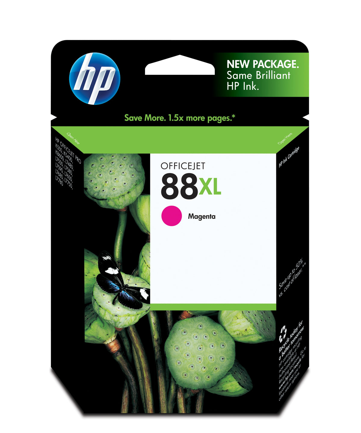 HP 88XL (C9392AN) Magenta Original Inkjet Cartridge - Cartouches Certifiees