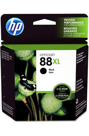 HP 88XL (C9396AN) Black Original Inkjet Cartridge - Cartouches Certifiees
