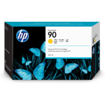 HP 90 - 225ml (C5064A) Yellow Original Inkjet Cartridge - Cartouches Certifiees